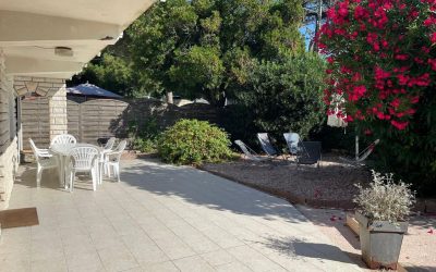 REF 162 –  rez de chaussée de villa  proche plage surveillée 3 chambres