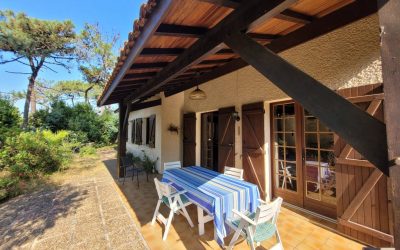 REF 142 – Villa Cap-Ferret océan proche plage petit train horizon